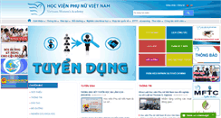 Desktop Screenshot of hvpnvn.edu.vn
